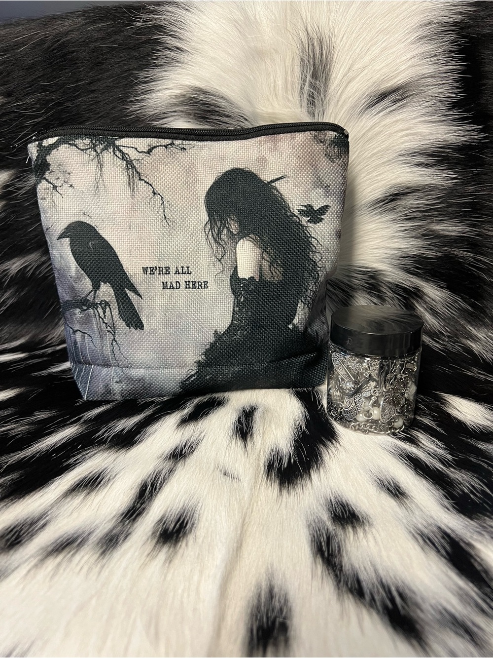 Gothic jewelry jar